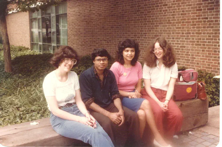 1981-82- Lakshmi_Yale_Helen_Hadley_Hall_entrance.jpg